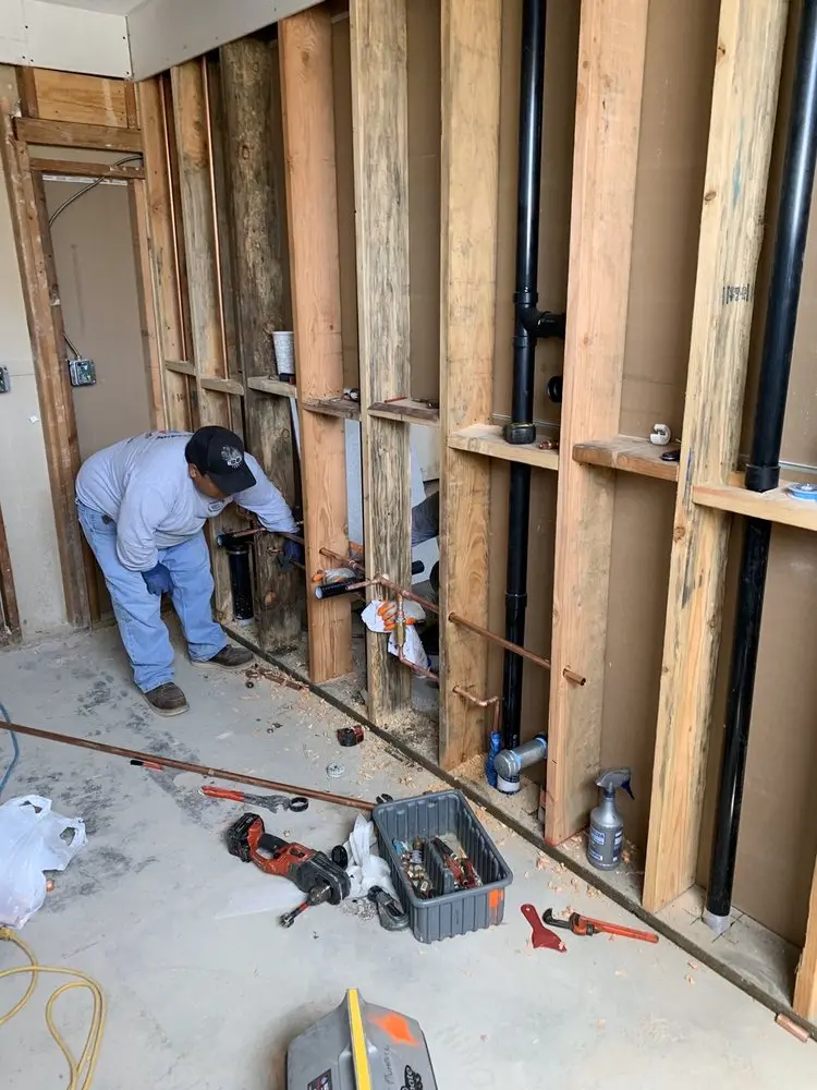 Commercial rough-in plumbing for Water Heater Replacement in Zilker